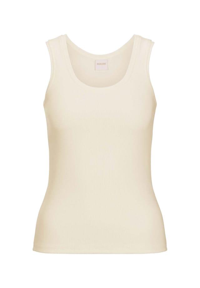 Топ без рукавов в рубчик Madeleine, белый
Топ без рукавов в рубчик Madeleine, белый