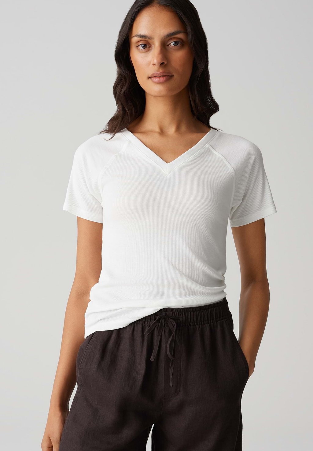 Базовая футболка SLIM FIT RIB OPUS, белый
Базовая футболка SLIM FIT RIB OPUS, белый