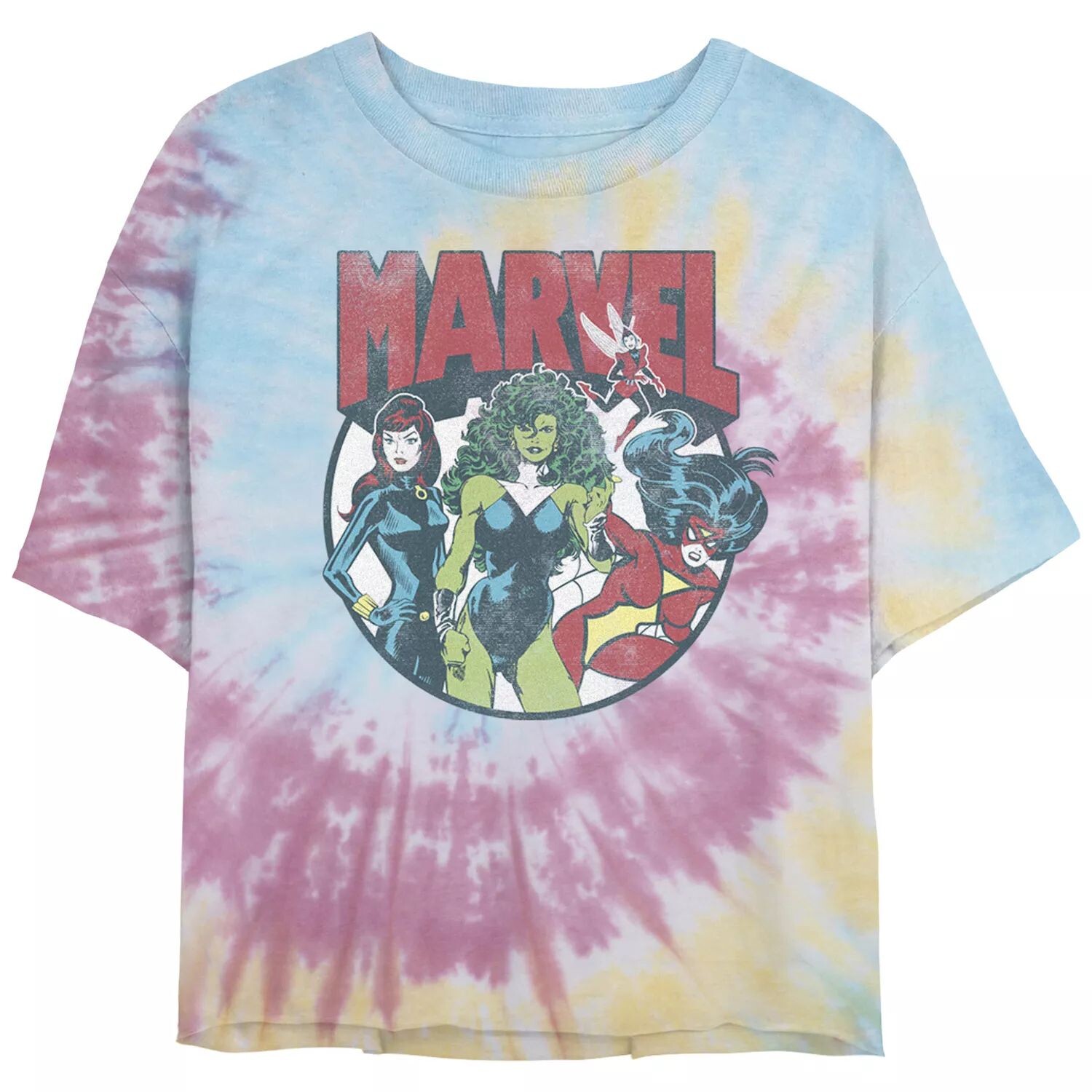 Футболка Tie Dye для юниорской женской группы Marvel Circle Shot Tie Dye Licensed Character
Футболка Tie Dye для юниорской женской группы Marvel Circle Shot Tie Dye Licensed Character