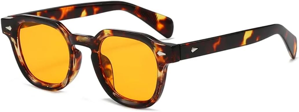Модные солнцезащитные очки конфетных цветов для женщин с защитой от УФ-излучения UV400, ретро-стиль, заклепки, мужские очки с леопардовым принтом HHZZYVY, Leopard Orange
Модные солнцезащитные очки конфетных цветов для женщин с защитой от УФ-излучения UV400, ретро-стиль, заклепки, мужские очки с леопардовым принтом HHZZYVY, Leopard Orange