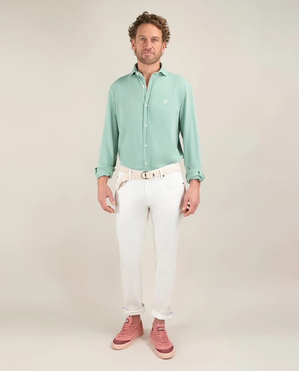 Простые мужские брюки с пятью карманами El Ganso, белый
Простые мужские брюки с пятью карманами El Ganso, белый