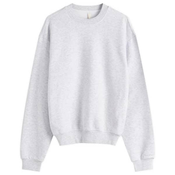 Классическая толстовка из хлопкового флиса Skims, серый
Классическая толстовка из хлопкового флиса Skims, серый