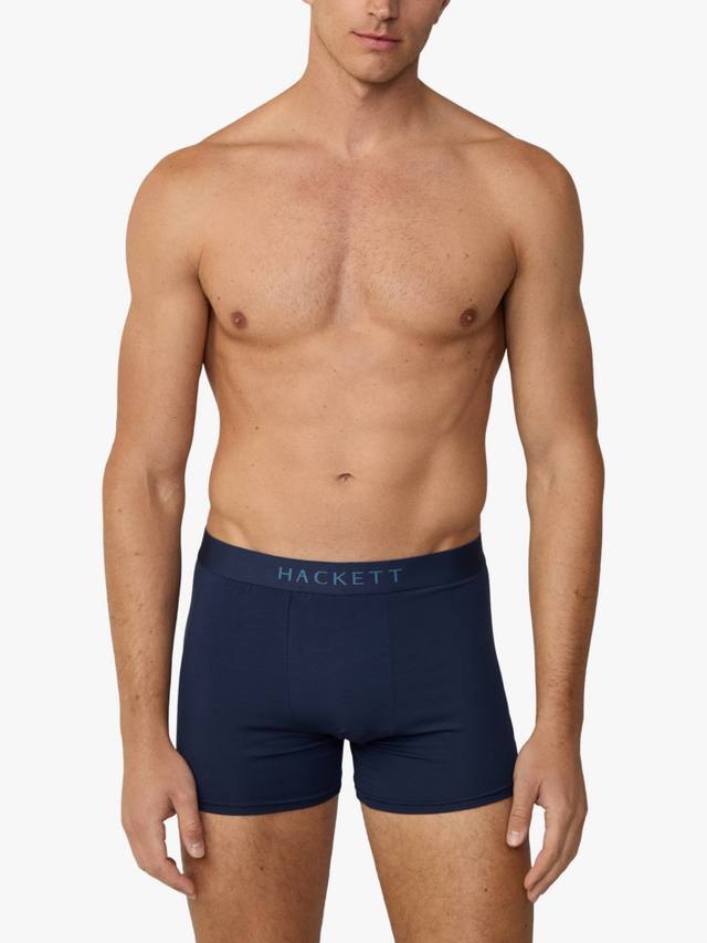 Плавки-боксеры с эластичным поясом из модала с логотипом Hackett London, темно-синий
Плавки-боксеры с эластичным поясом из модала с логотипом Hackett London, темно-синий