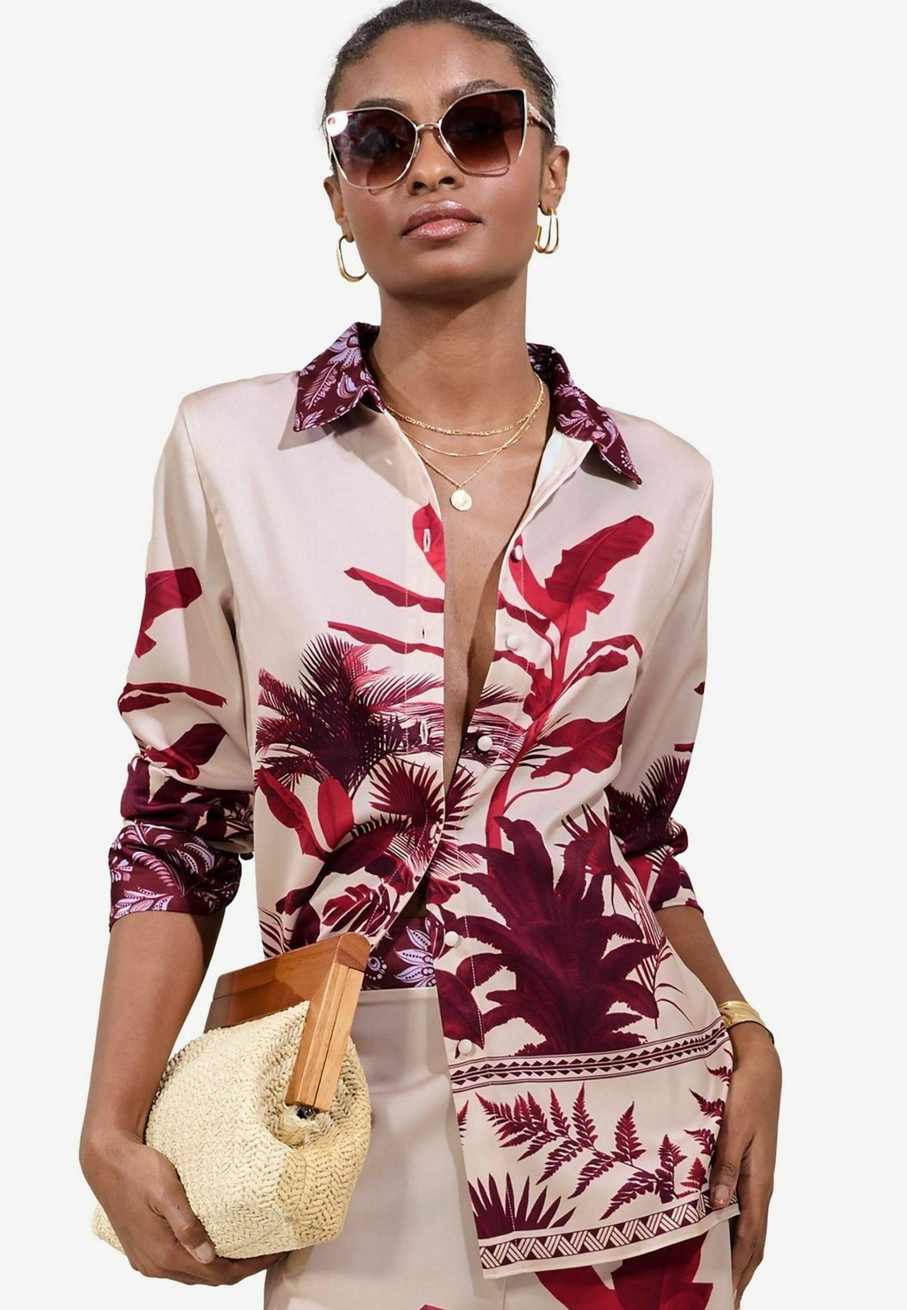 Блузка на пуговицах REGULAR FIT -PRINTED Lipsy, розовый
Блузка на пуговицах REGULAR FIT -PRINTED Lipsy, розовый