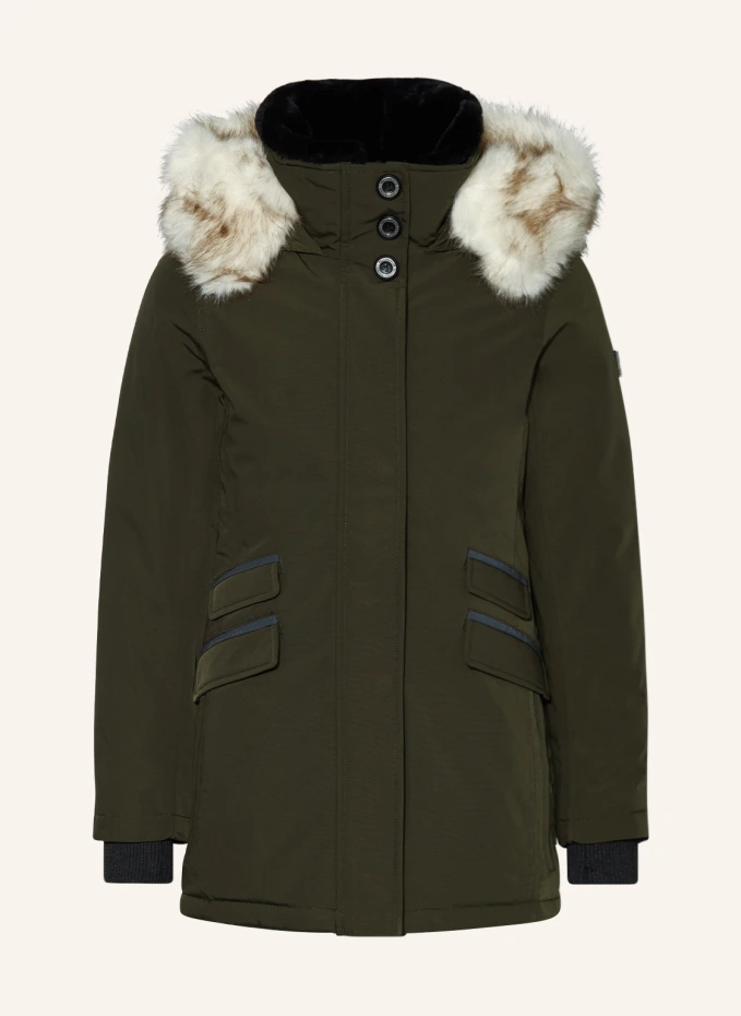 Парка enterprise с отделкой из искусственного меха и наполнителем dupont sorona Wellensteyn, зеленый
Парка enterprise с отделкой из искусственного меха и наполнителем dupont sorona Wellensteyn, зеленый