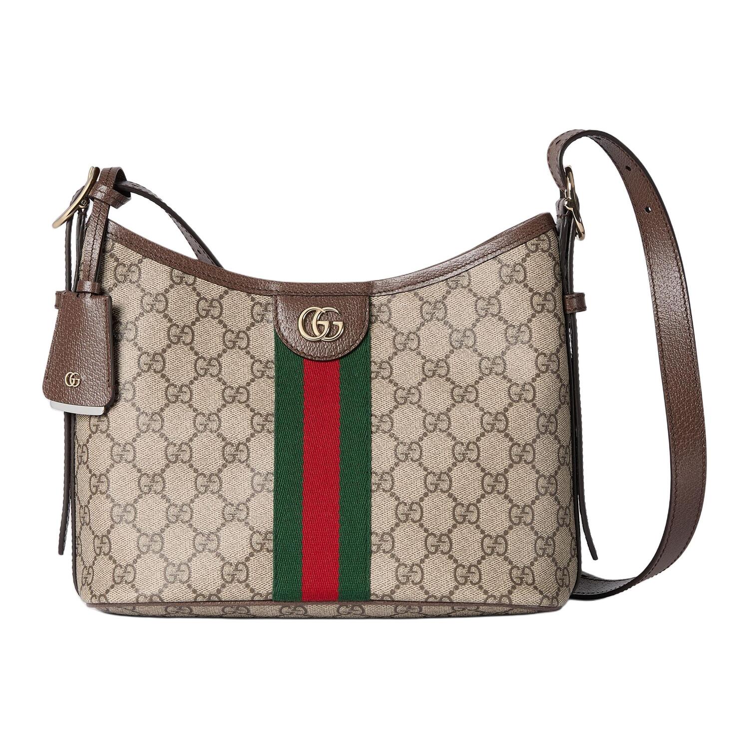 GUCCI Сумка через плечо OphidiaGG Monogram Coated Fabric Small женская бежевая и темно-коричневая
GUCCI Сумка через плечо OphidiaGG Monogram Coated Fabric Small женская бежевая и темно-коричневая