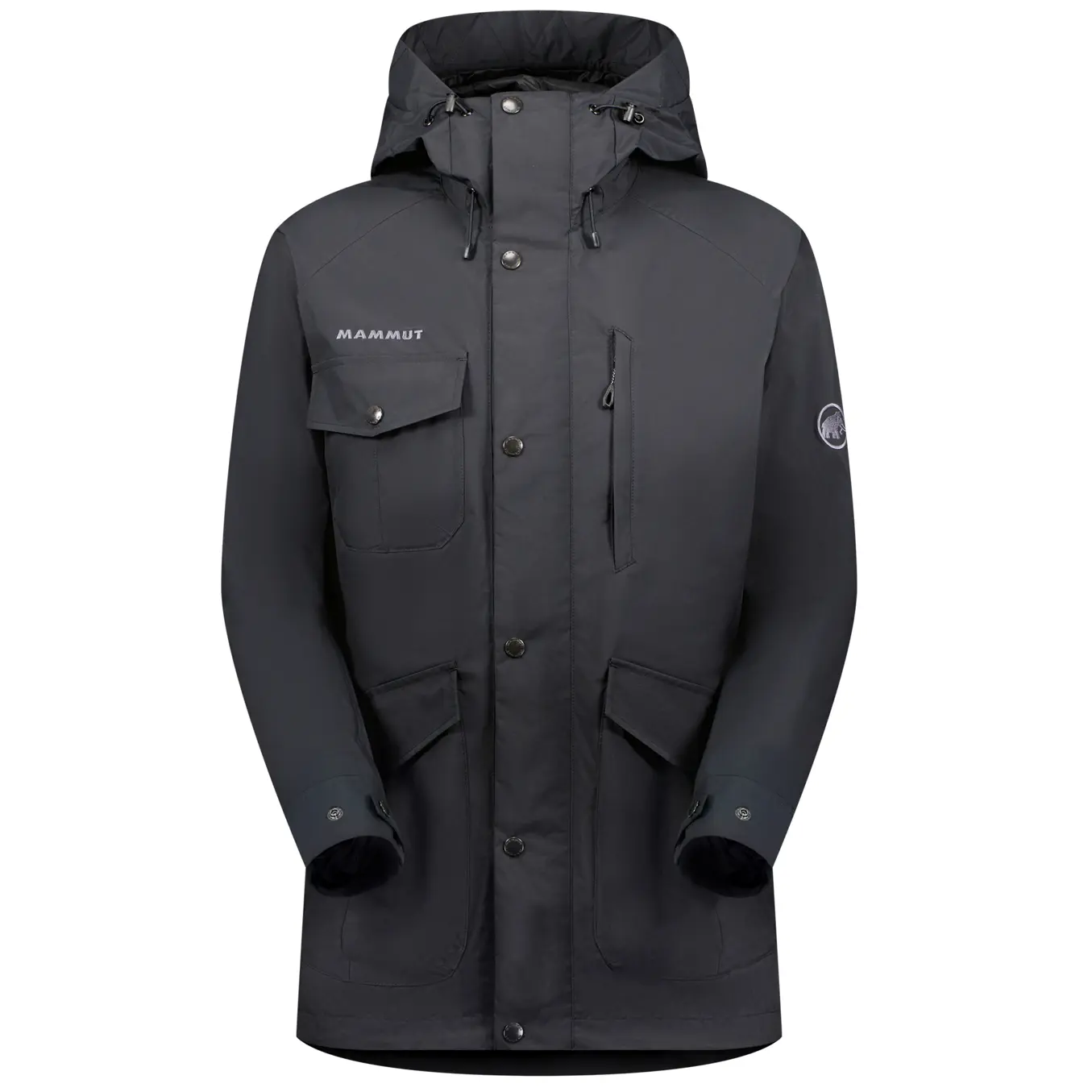 Курка-парка мужская MAMMUT, Болотный зеленый
Курка-парка мужская MAMMUT, Болотный зеленый