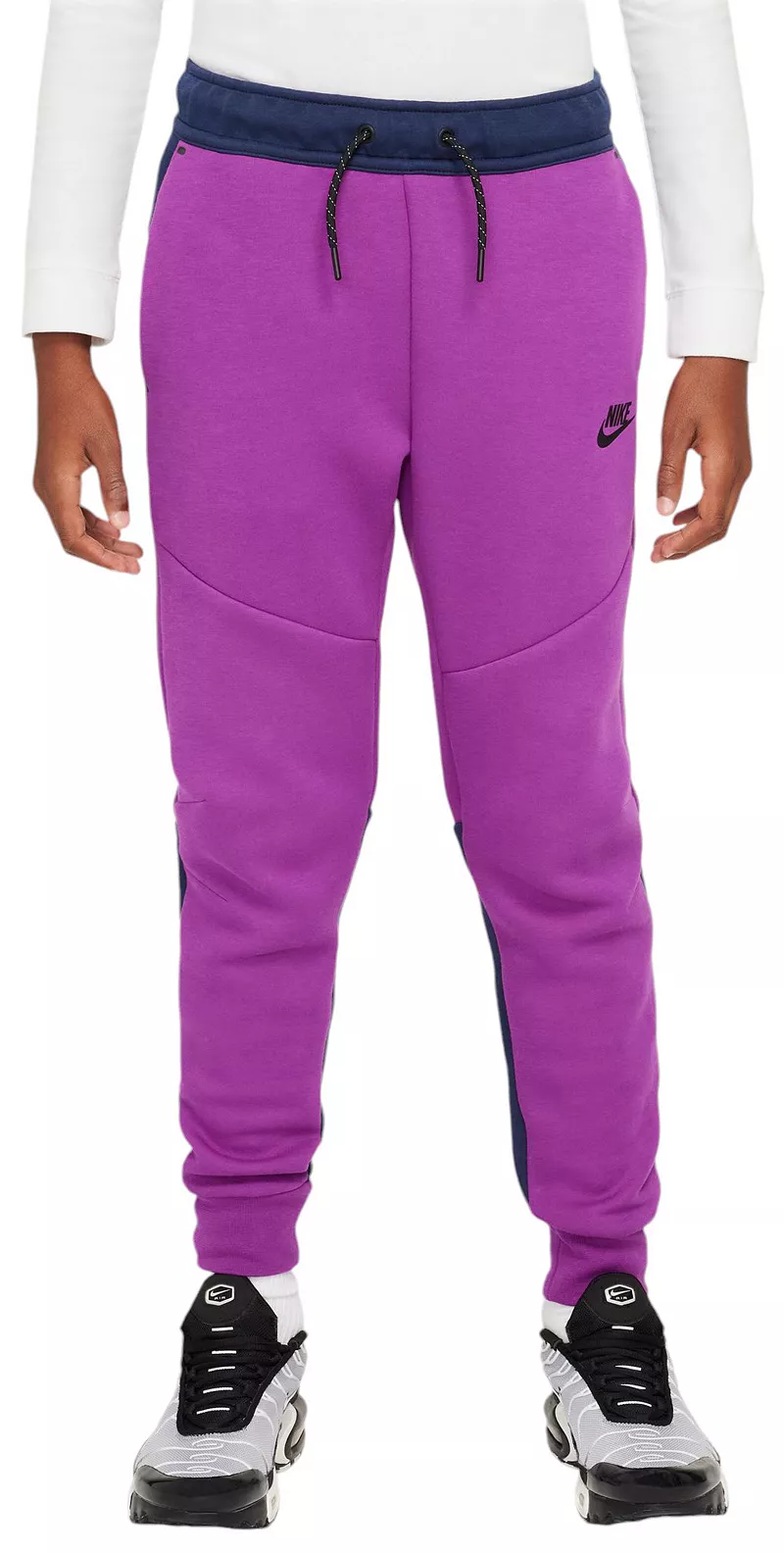 Джоггеры из технического флиса для мальчиков Nike, цвет Bold Berry/Midnight Navy
Джоггеры из технического флиса для мальчиков Nike, цвет Bold Berry/Midnight Navy