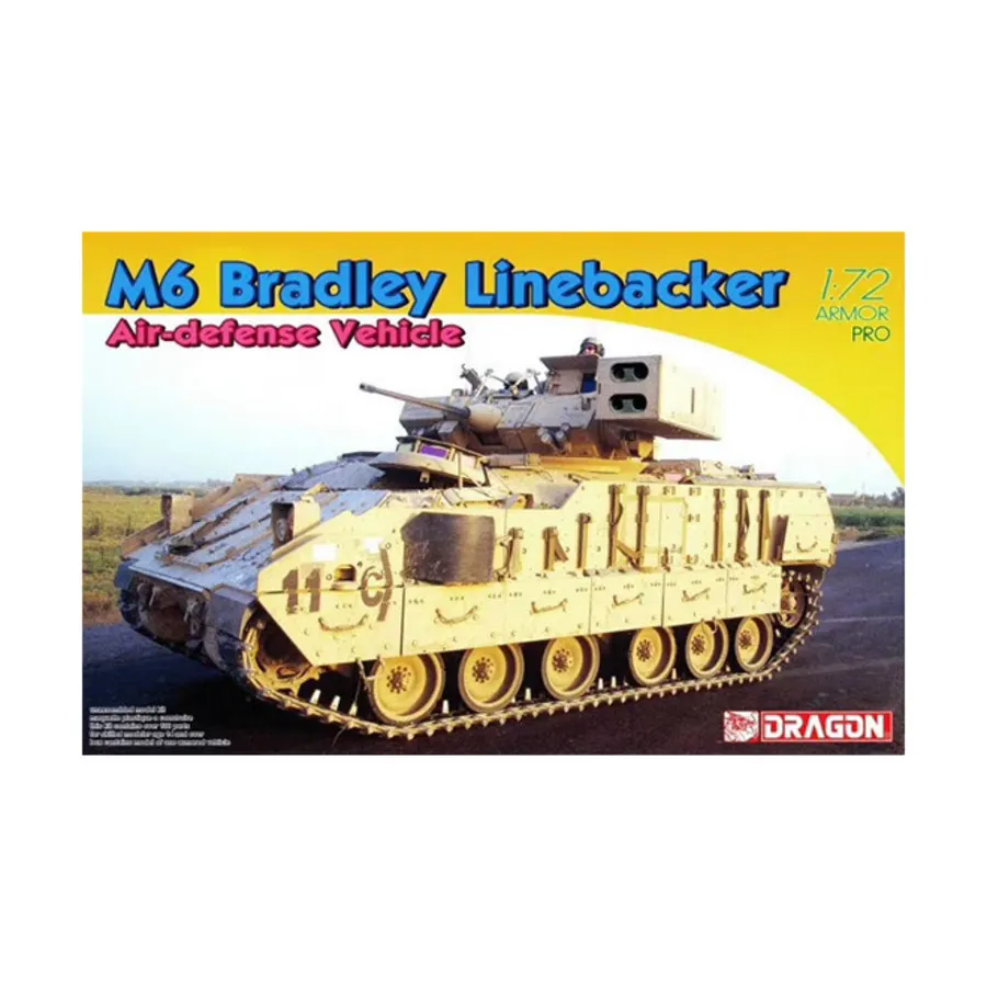 Машина ПВО DM6 Bradley Linebacker, Dragon Models - Armor Pro Series (1:72)
Машина ПВО DM6 Bradley Linebacker, Dragon Models - Armor Pro Series (1:72)