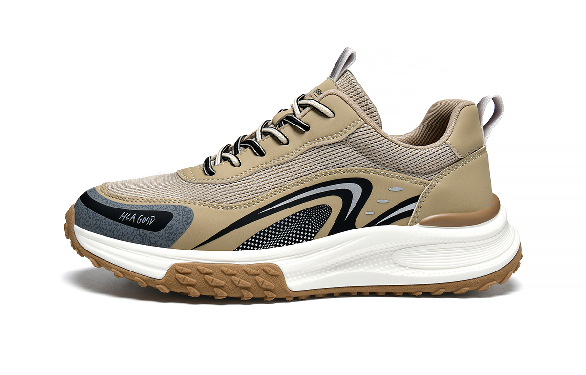 HLA Низкие повседневные туфли цвета хаки для мужчин
HLA Низкие повседневные туфли цвета хаки для мужчин