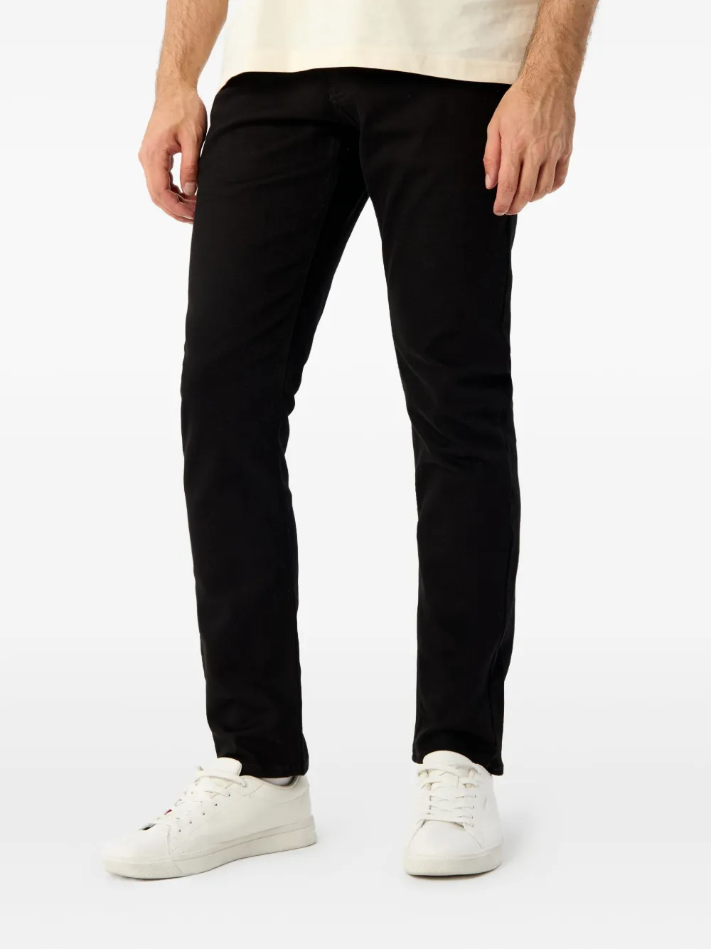 Прямые джинсы Calvin Klein, черный 
Прямые джинсы Calvin Klein, черный