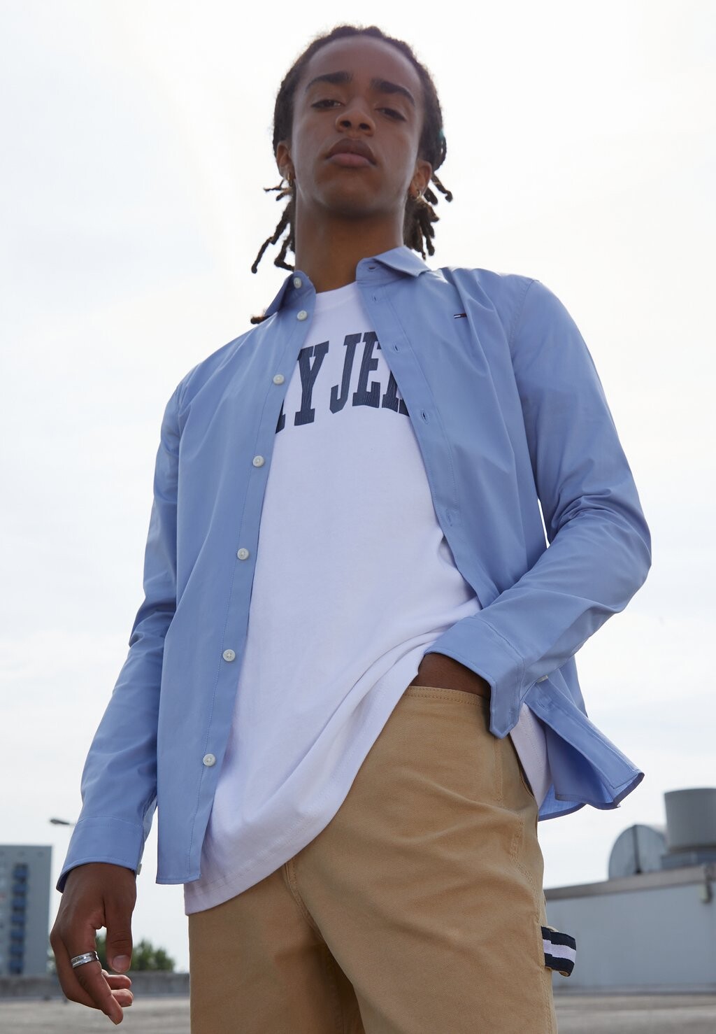 Рубашка ORIGINAL STRETCH SHIRT Tommy Jeans, лавандовый блеск
Рубашка ORIGINAL STRETCH SHIRT Tommy Jeans, лавандовый блеск