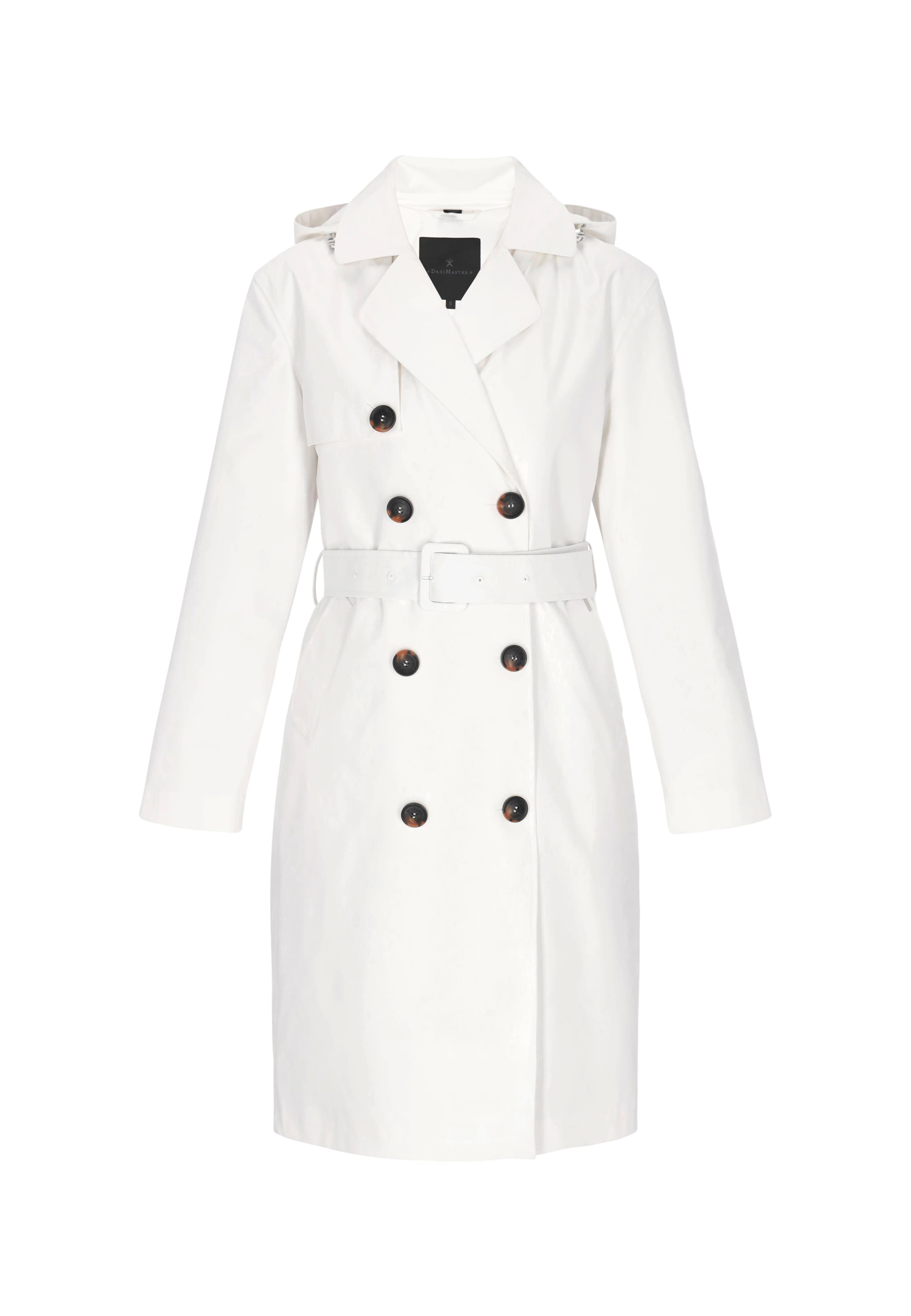 DreiMaster Klassik Межсезонное пальто в цвете Off White
DreiMaster Klassik Межсезонное пальто в цвете Off White