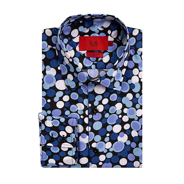 Мужская рубашка slim fit в горошек Elie Balleh
Мужская рубашка slim fit в горошек Elie Balleh