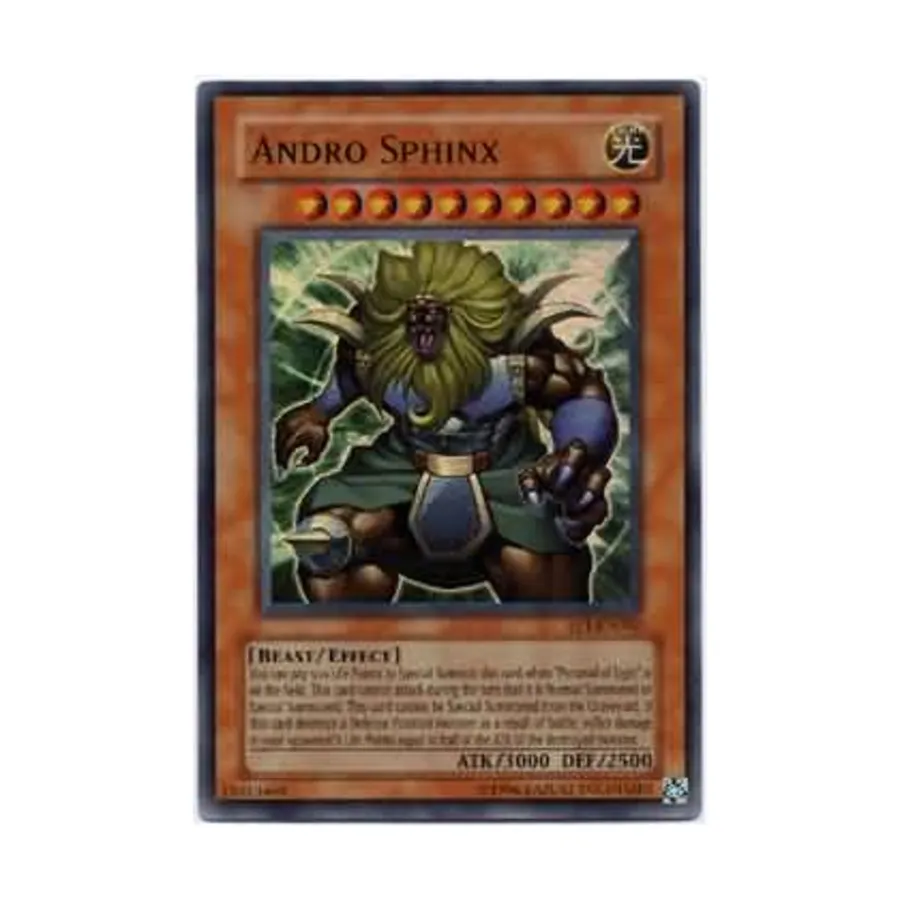 CCG Андро Сфинкс (Ультра Редкий), Yu-Gi-Oh - Promo - Singles
CCG Андро Сфинкс (Ультра Редкий), Yu-Gi-Oh - Promo - Singles