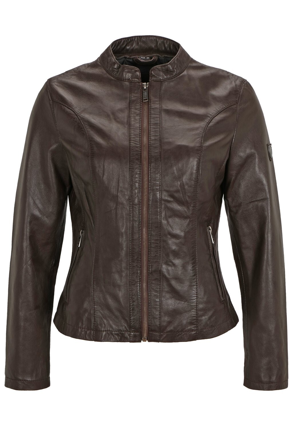 Кожаная куртка MIT LABEL DETAIL H.I.S, темно-коричневый
Кожаная куртка MIT LABEL DETAIL H.I.S, темно-коричневый