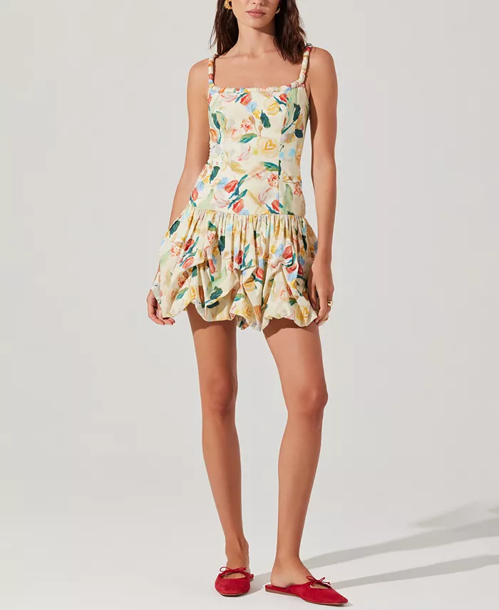 Женское мини-платье Keyla с пузырьковым подолом ASTR the Label, желтый
Женское мини-платье Keyla с пузырьковым подолом ASTR the Label, желтый