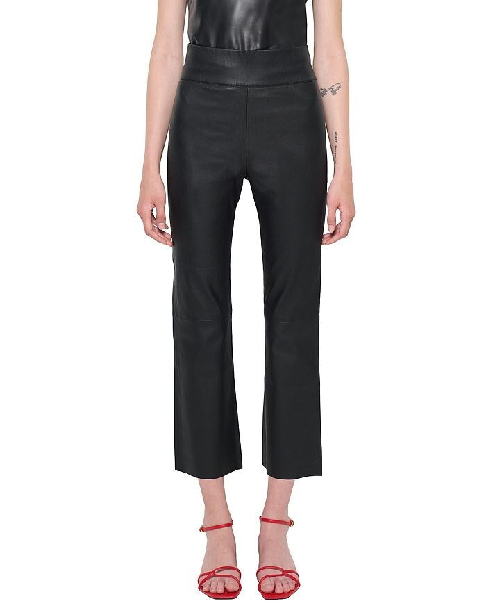 Леггинсы из эластичной кожи AS by DF Reagan, черный 
Леггинсы из эластичной кожи AS by DF Reagan, черный