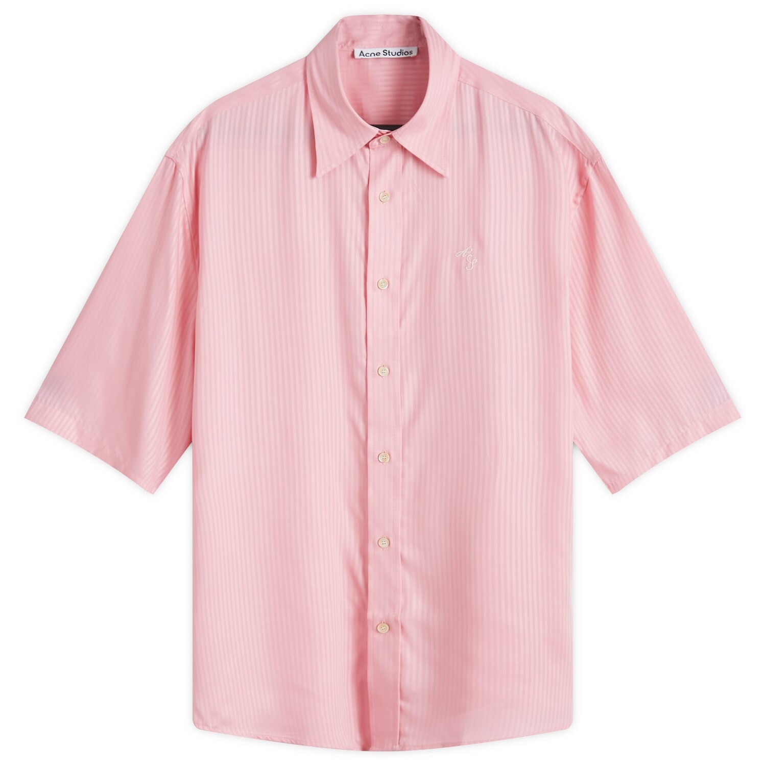 Рубашка с коротким рукавом Acne Studios Sandrok Stripe As Short Sleeve Shirt, цвет Blush Pink
Рубашка с коротким рукавом Acne Studios Sandrok Stripe As Short Sleeve Shirt, цвет Blush Pink