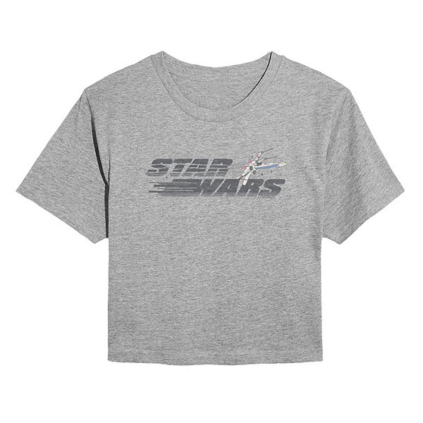 Футболка Juniors x-wing cropped Star Wars, Heather Gray
Футболка Juniors x-wing cropped Star Wars, Heather Gray