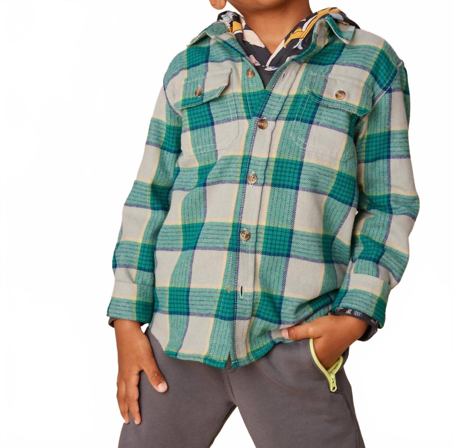 Фланелевая рубашка на пуговицах в анатолийскую клетку Tea Collection, Anatolian Plaid
Фланелевая рубашка на пуговицах в анатолийскую клетку Tea Collection, Anatolian Plaid