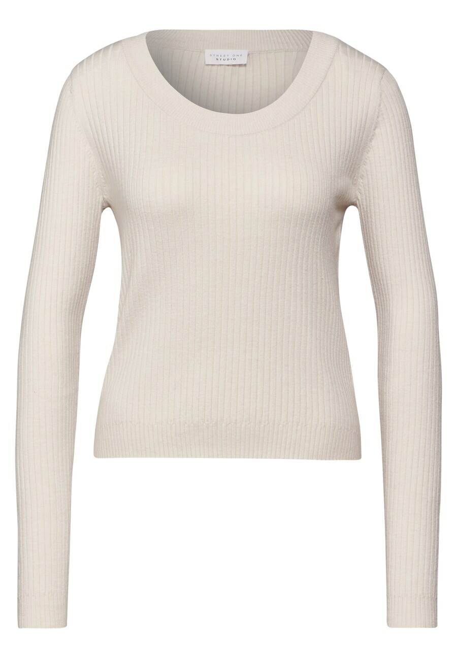 Базовый свитер Street One Studio Sweater, белый
Базовый свитер Street One Studio Sweater, белый