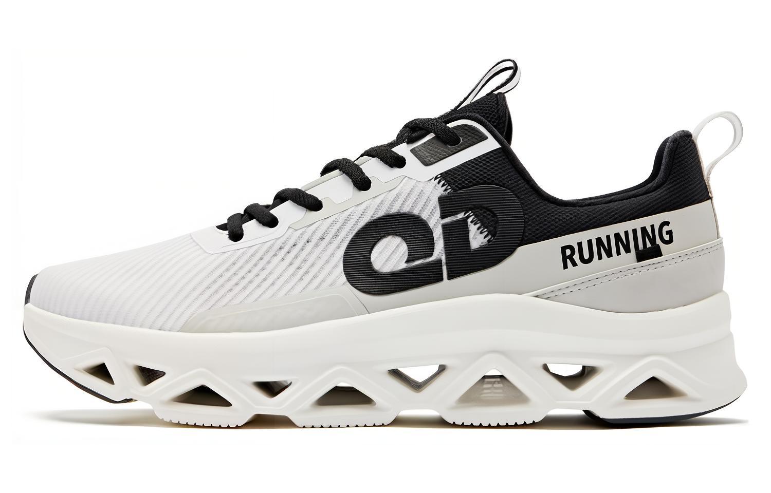 QIAODAN Износостойкие и легкие мужские низкие кроссовки для бега бело-черные, цвет White Black
QIAODAN Износостойкие и легкие мужские низкие кроссовки для бега бело-черные, цвет White Black