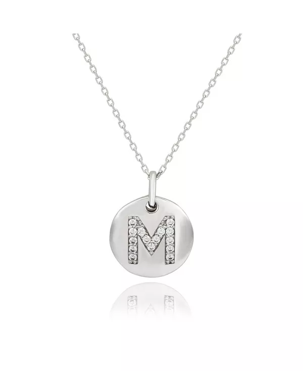 Подвеска-Диск с буквой-инициалом от Suzy Levian из стерлингового серебра с кубическим цирконием - k Suzy Levian New York, m
Подвеска-Диск с буквой-инициалом от Suzy Levian из стерлингового серебра с кубическим цирконием - k Suzy Levian New York, m