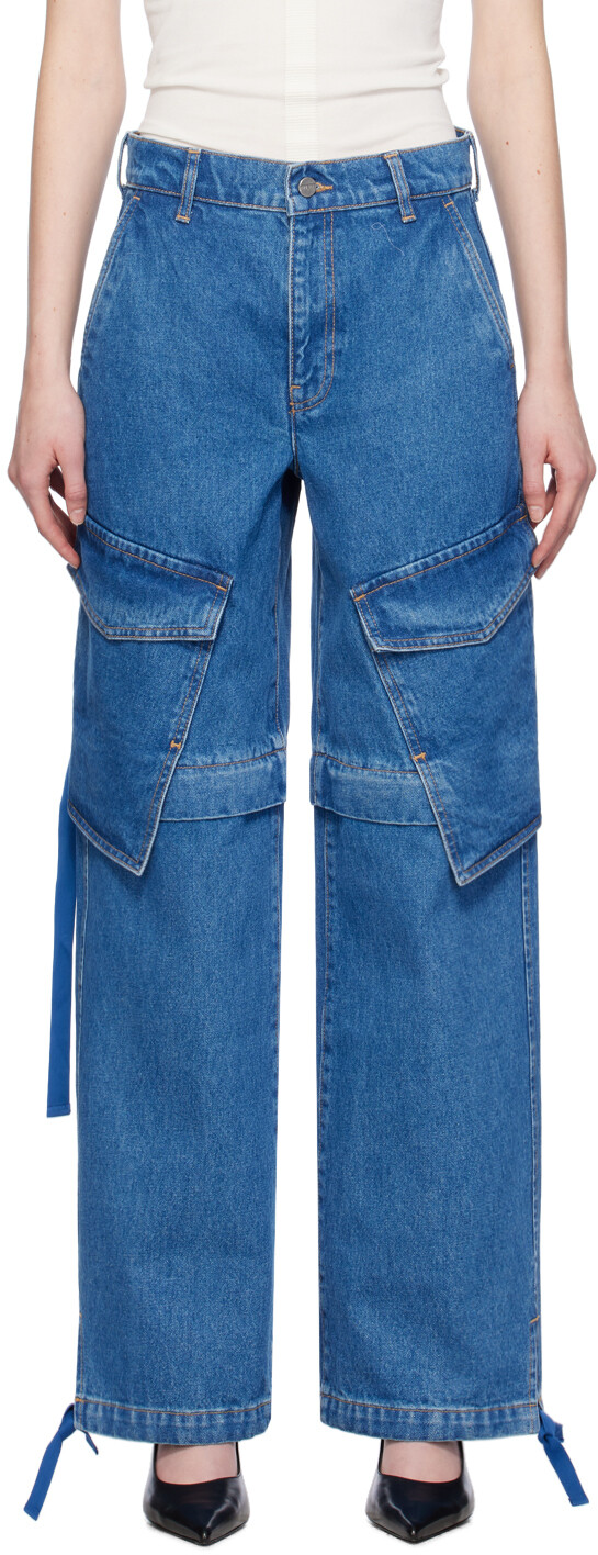 Синие джинсы с парашютом Dion Lee, цвет American blue
Синие джинсы с парашютом Dion Lee, цвет American blue