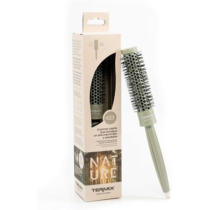 Профессиональная натуральная круглая кисть диаметром 23 Termix
Профессиональная натуральная круглая кисть диаметром 23 Termix