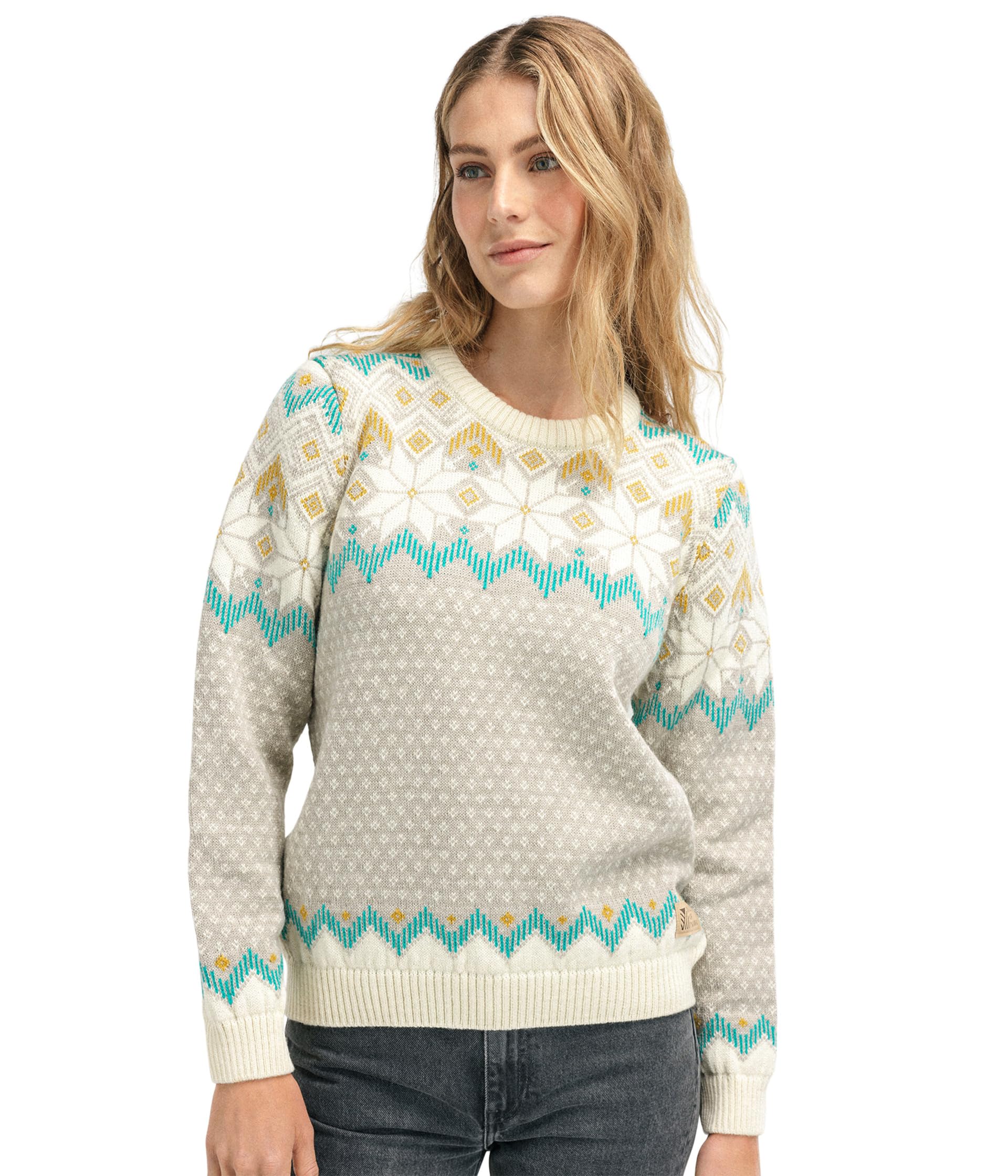 Свитер Dale of Norway Vilja Sweater, Sandstone/Off-White/Peacock
Свитер Dale of Norway Vilja Sweater, Sandstone/Off-White/Peacock