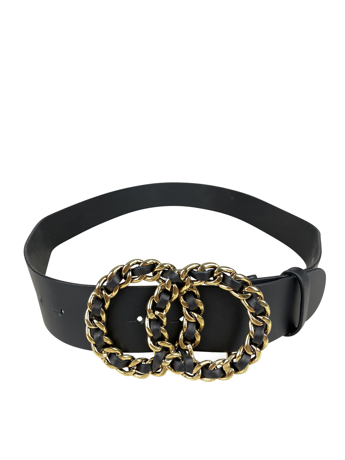 Ремень collezione alessandro Leder Kira, черный 
Ремень collezione alessandro Leder Kira, черный