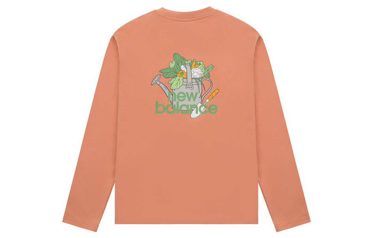 Футболка унисекс оранжево-красная New Balance, оранжевый/красный 
Футболка унисекс оранжево-красная New Balance, оранжевый/красный