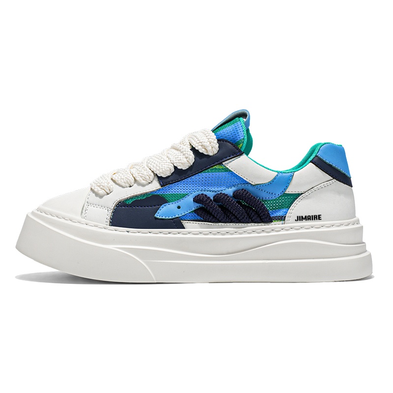 King Jinmai Дышащие низкие скейтерские кроссовки мужские синие, цвет Blue
King Jinmai Дышащие низкие скейтерские кроссовки мужские синие, цвет Blue
