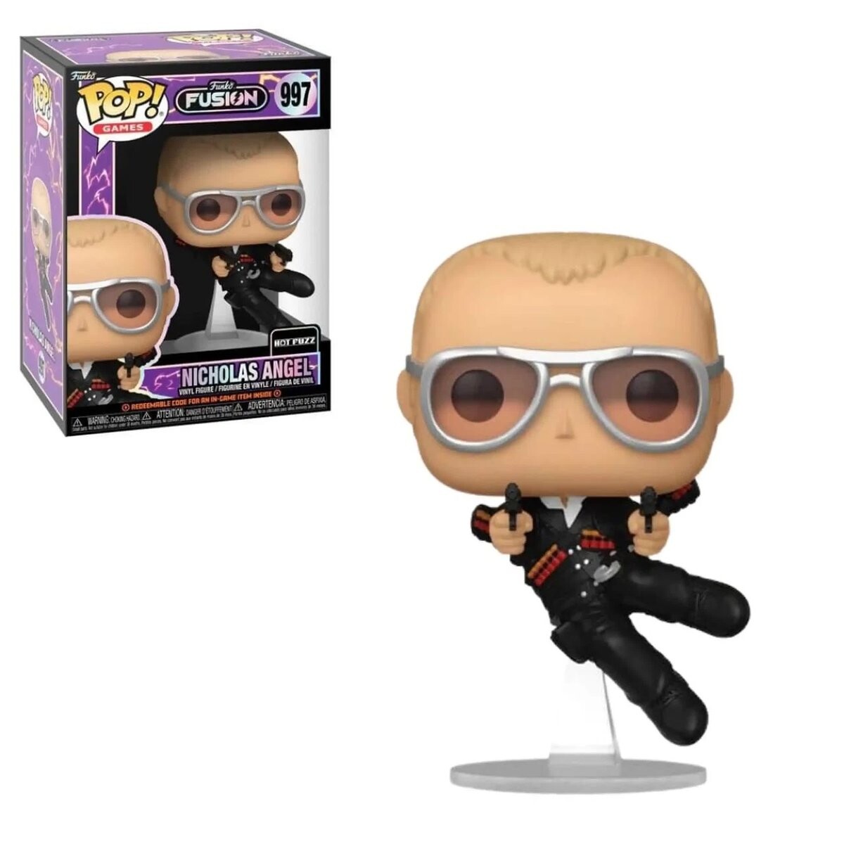 Funko POP! Fusion Hot Fuzz - Николас Энджел № 997
Funko POP! Fusion Hot Fuzz - Николас Энджел № 997