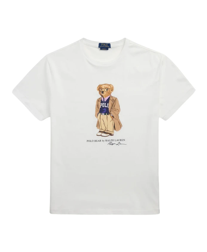 Футболка Polo с изображением медведя Ralph Lauren, белый
Футболка Polo с изображением медведя Ralph Lauren, белый