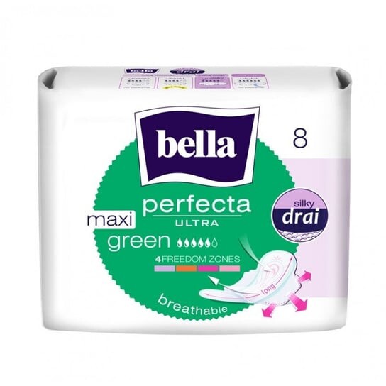 Прокладки гигиенические Bella Perfecta Ultra Maxi Green 8 шт. 
Прокладки гигиенические Bella Perfecta Ultra Maxi Green 8 шт.