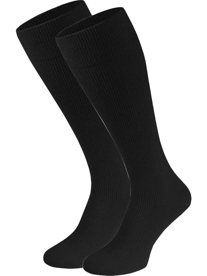 FußGut Хлопковые унисекс поддерживающие носки до колена, 3 пары, черные
FußGut Хлопковые унисекс поддерживающие носки до колена, 3 пары, черные