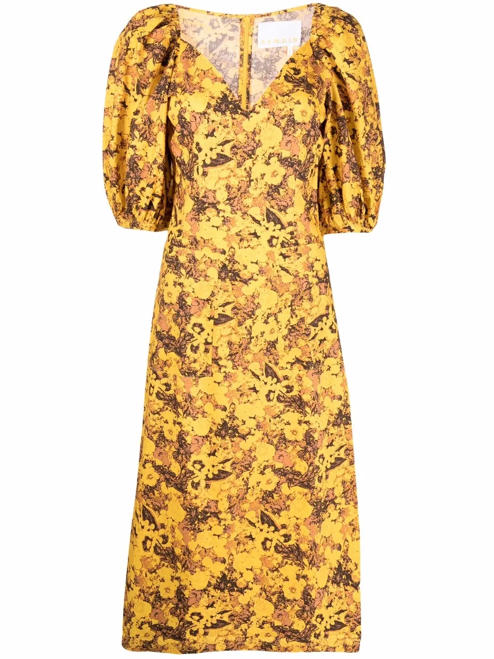 Платье миди из органического хлопка с принтом REMAIN, желтый
Платье миди из органического хлопка с принтом REMAIN, желтый