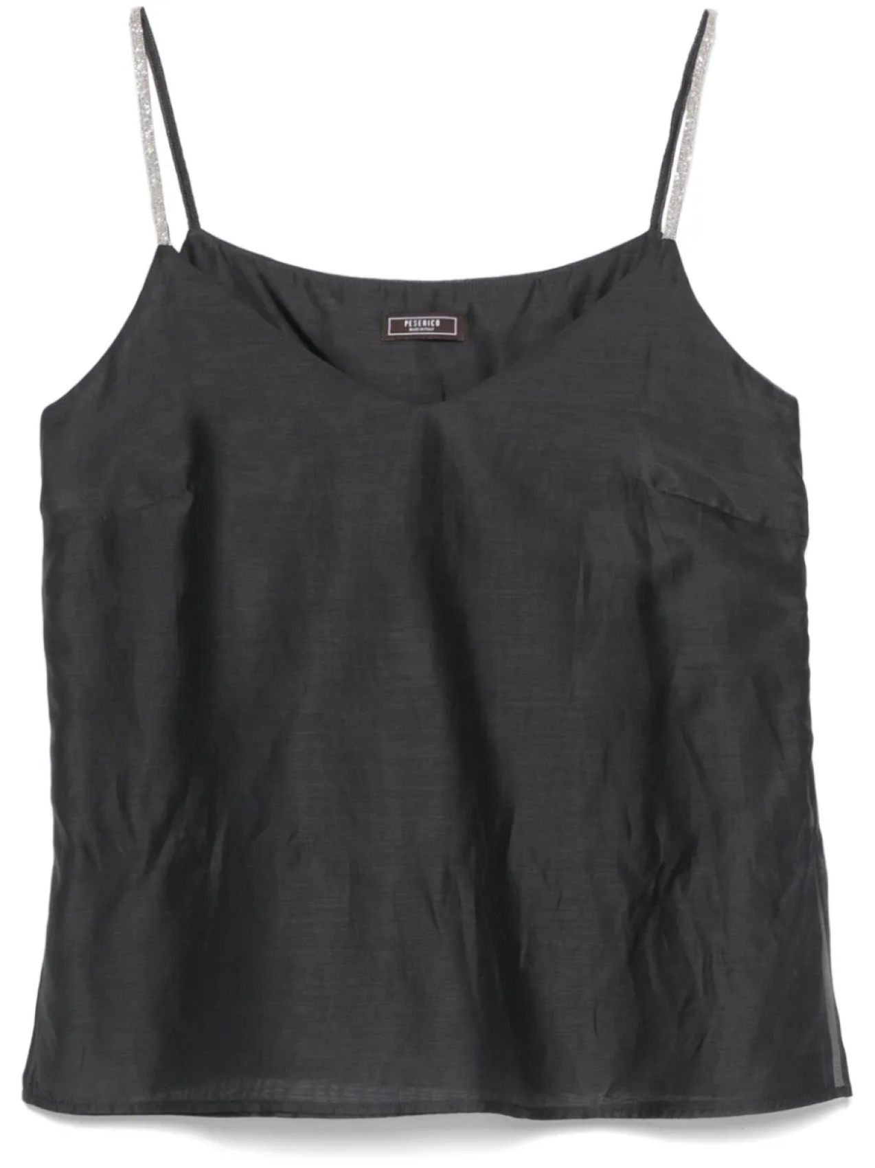Peserico топ из органзы, серый
Peserico топ из органзы, серый