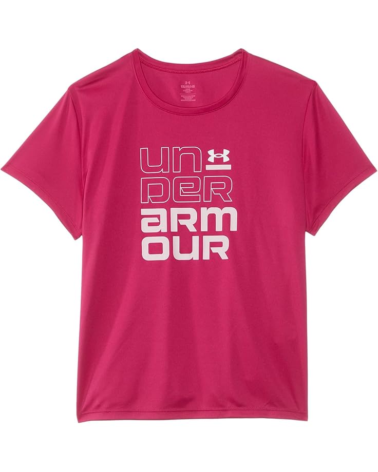 Футболка Under Armour Kids Tech Split Wordmark Short Sleeve T-Shirt, цвет Shaded Fuchsia/Prime Pink/White
Футболка Under Armour Kids Tech Split Wordmark Short Sleeve T-Shirt, цвет Shaded Fuchsia/Prime Pink/White