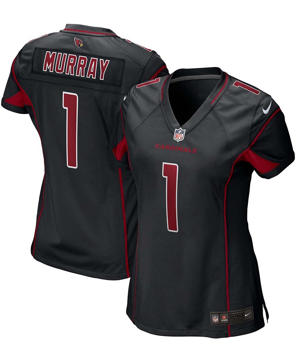 Женская футболка Kyler Murray Black Arizona Cardinals Alternate Game Player Nike, черный
Женская футболка Kyler Murray Black Arizona Cardinals Alternate Game Player Nike, черный