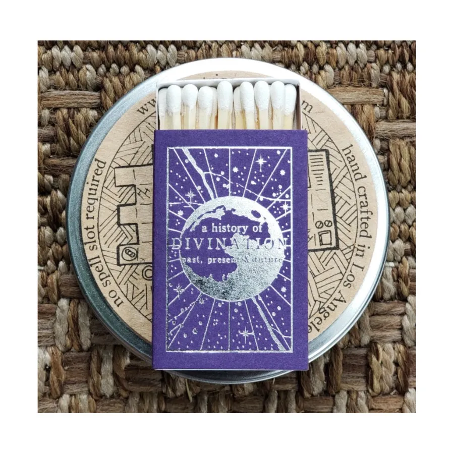 Спичечный коробок с заклинаниями для гадания, Matchbooks
Спичечный коробок с заклинаниями для гадания, Matchbooks