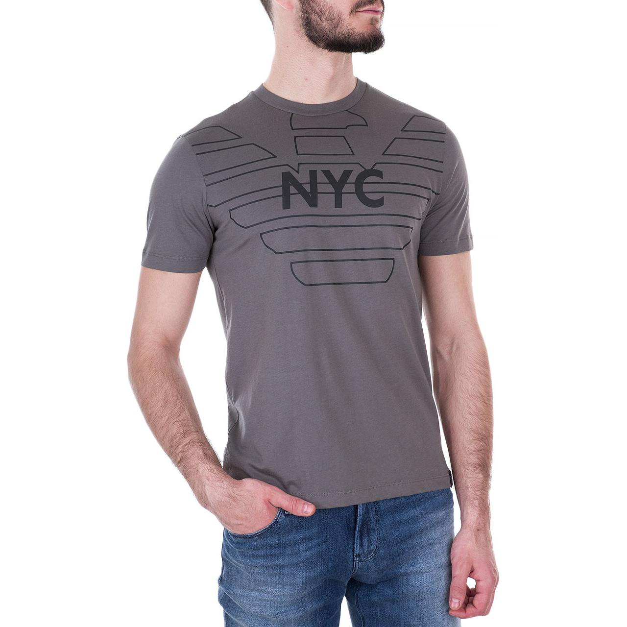 Футболка мужская серая EMPORIO ARMANI, серый
Футболка мужская серая EMPORIO ARMANI, серый