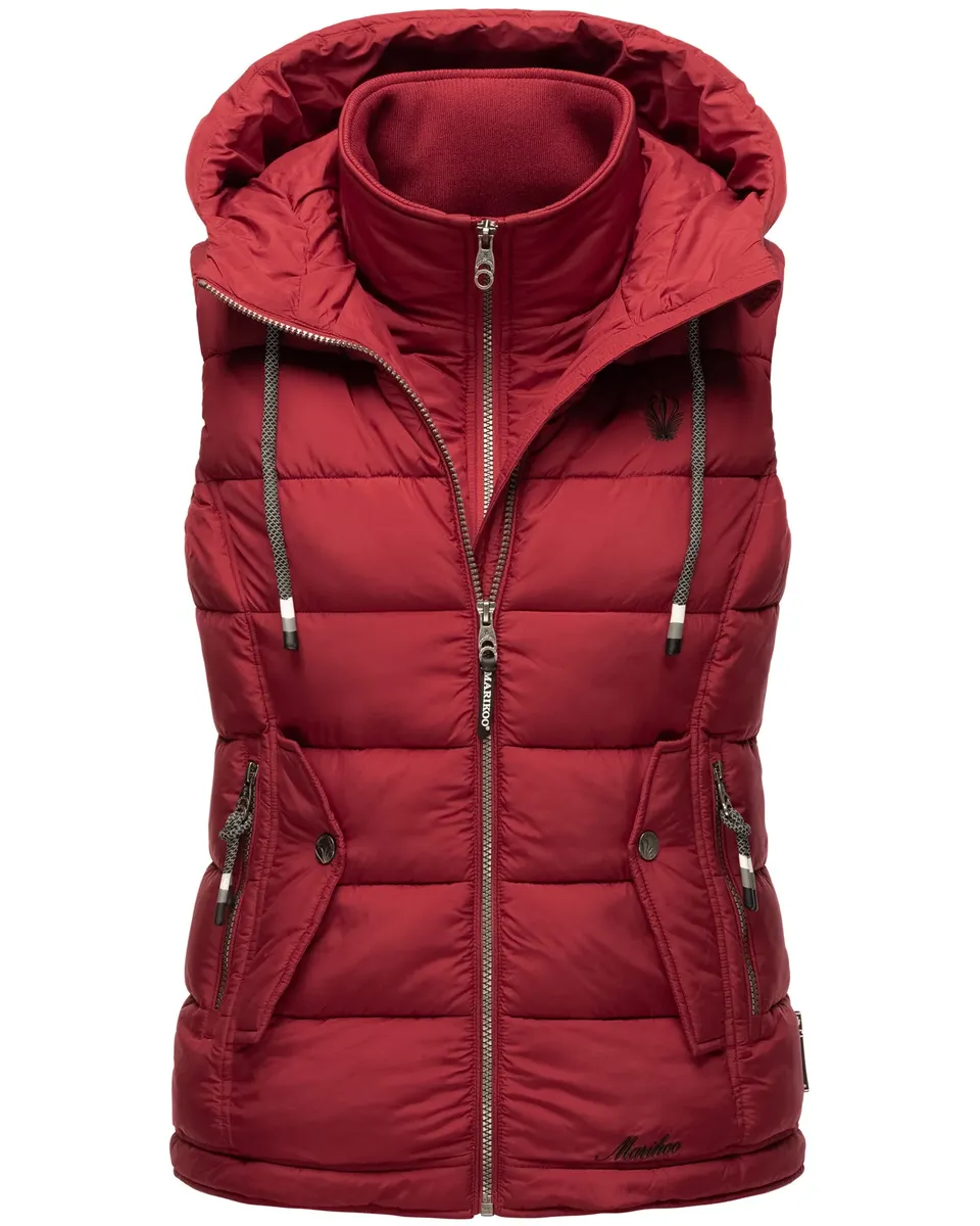 Стеганый жилет Marikoo "Тайсаа" с мешочком для лакомств, красный
Стеганый жилет Marikoo "Тайсаа" с мешочком для лакомств, красный