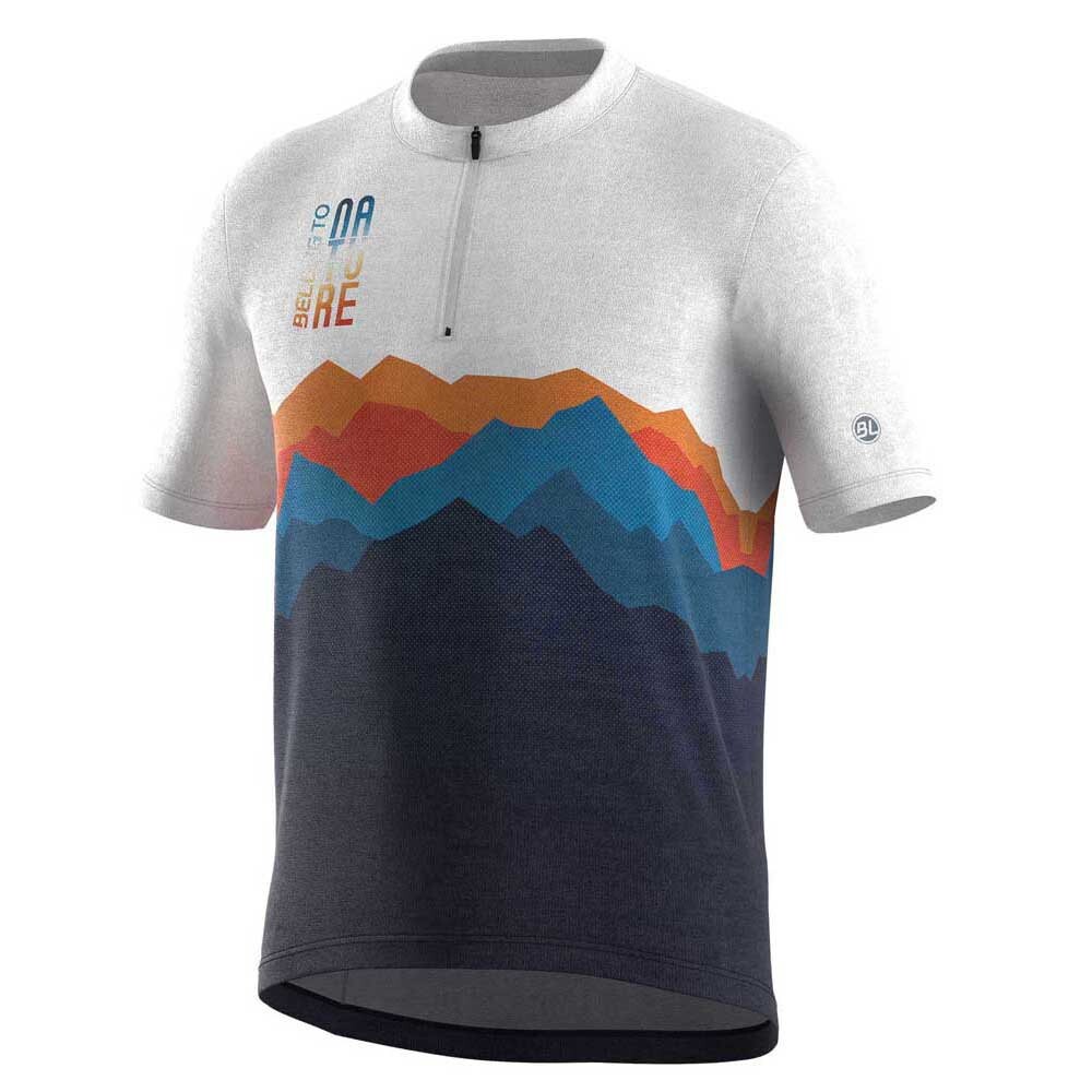 Мотоджерси с коротким рукавом Bicycle Line Dolomiti, белый 
Мотоджерси с коротким рукавом Bicycle Line Dolomiti, белый