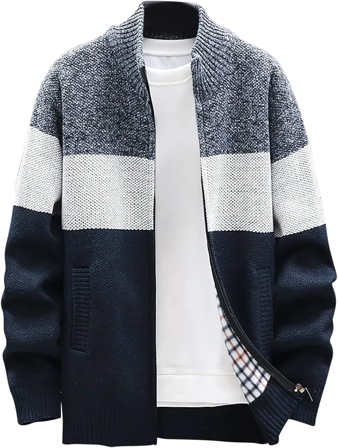 Поло кардиган мужской Zip Up, Plus Size, Slim Fit Homisy
Поло кардиган мужской Zip Up, Plus Size, Slim Fit Homisy