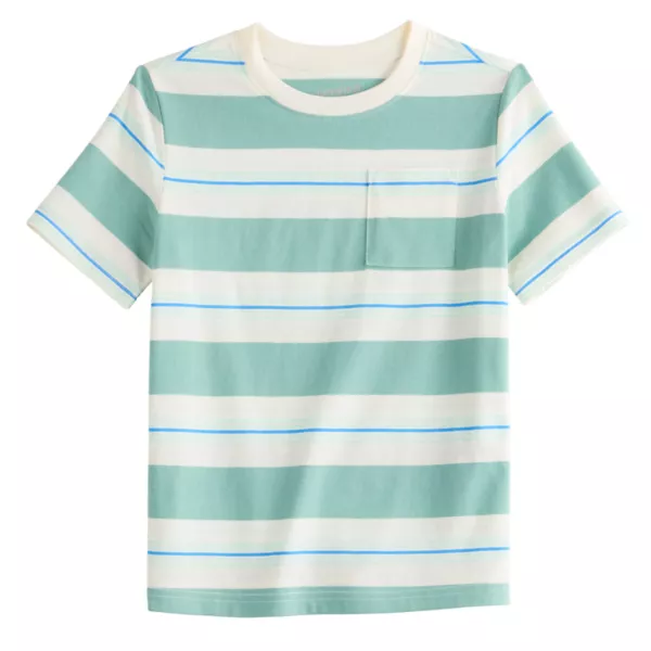 Футболка с коротким рукавом в полоску и карманом для мальчиков 4-12 лет Jumping Beans, цвет ivory mist stripe
Футболка с коротким рукавом в полоску и карманом для мальчиков 4-12 лет Jumping Beans, цвет ivory mist stripe