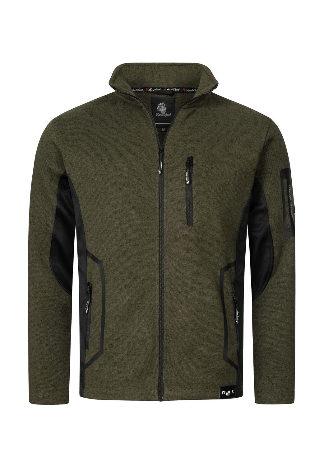 Флисовая куртка-жакет Rock Creek, темно-зеленый
Флисовая куртка-жакет Rock Creek, темно-зеленый