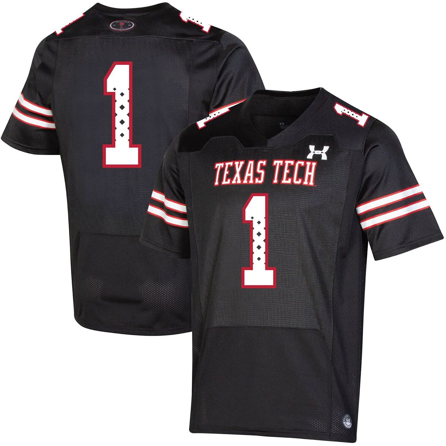 Мужское джерси №1 черного цвета Texas Tech Red Raiders Throwback Special Game Джерси Under Armour, Черный, Мужское джерси №1 черного цвета Texas Tech Red Raiders Throwback Special Game Джерси Under Armour
Мужское джерси №1 черного цвета Texas Tech Red Raiders Throwback Special Game Джерси Under Armour, Черный, Мужское джерси №1 черного цвета Texas Tech Red Raiders Throwback Special Game Джерси Under Armour